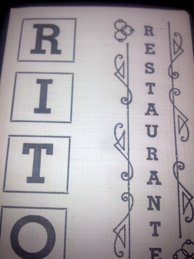 Restaurante  O Rito